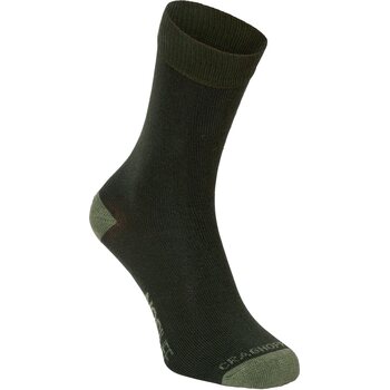 Craghoppers NosiLife Travel Socks Womens, Parka Green, EUR 35-38 (UK 3-5)