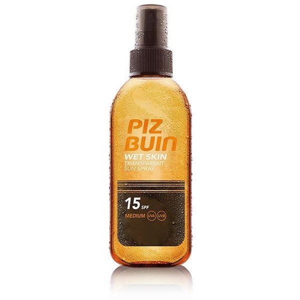 Piz Buin Wet Skin Transparent Spray SPF 15, 150ml