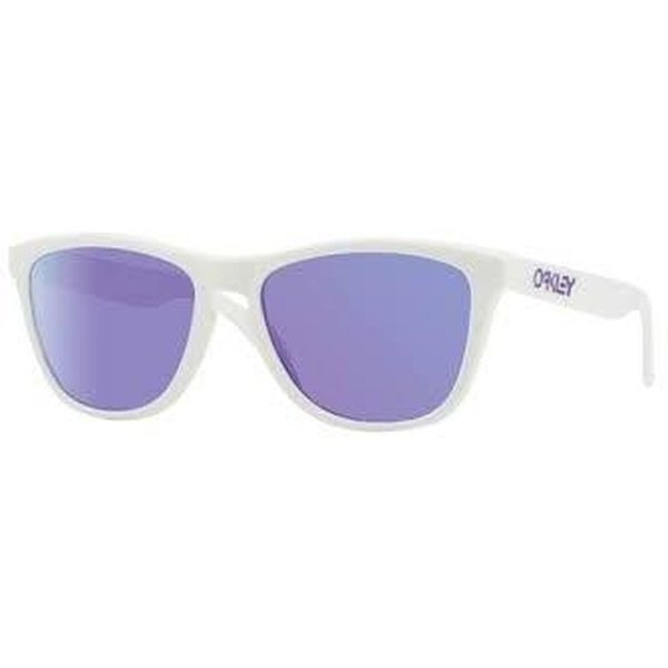 Oakley Frogskins, Heritage Collection, Polished White w/Violet Iridium