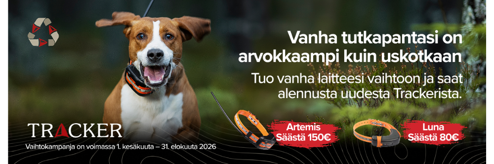 Tracker vaihtokampanja