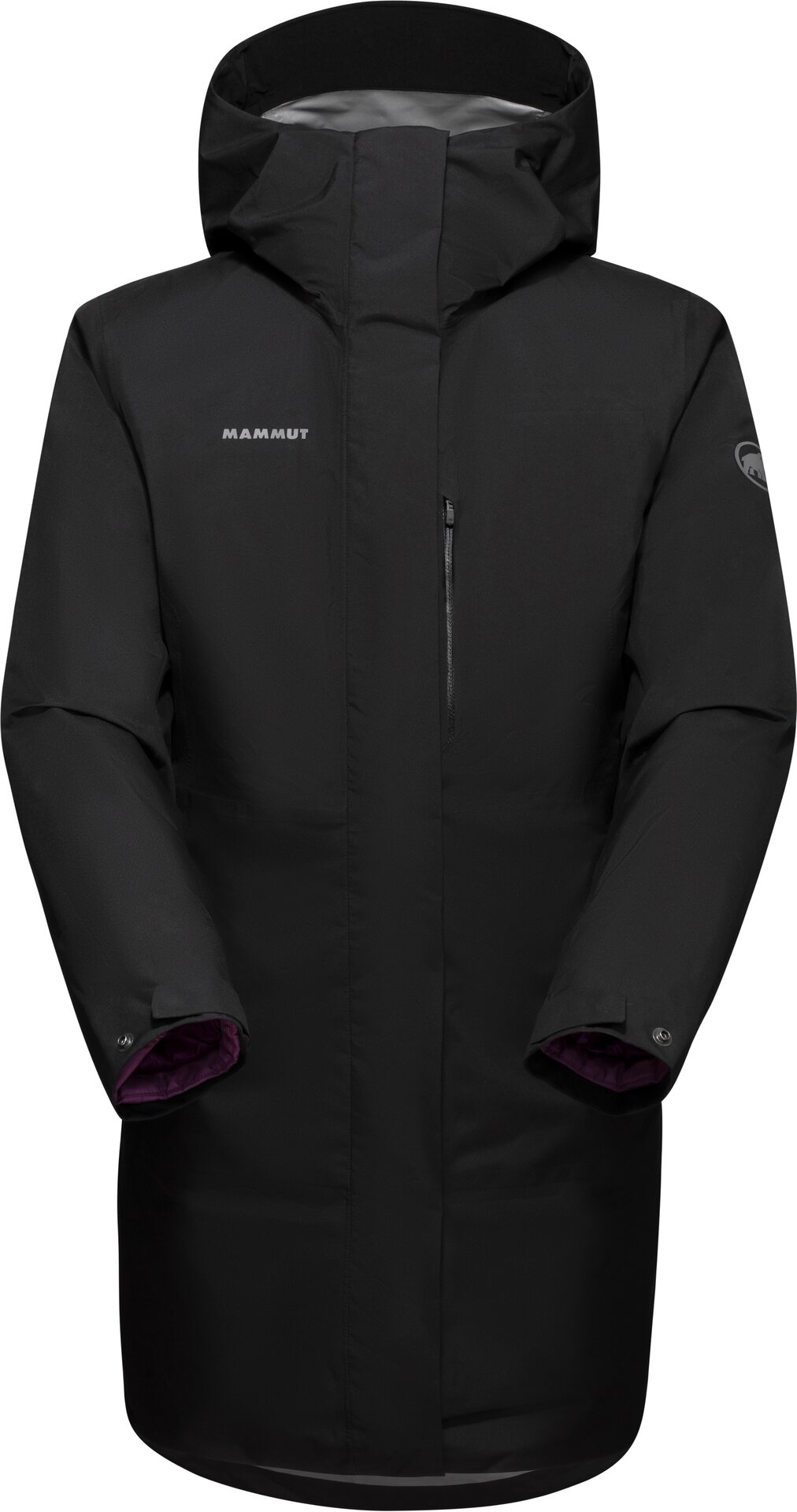 Mammut Roseg 3 in 1 HS Hooded Parka Womens Black-Grape