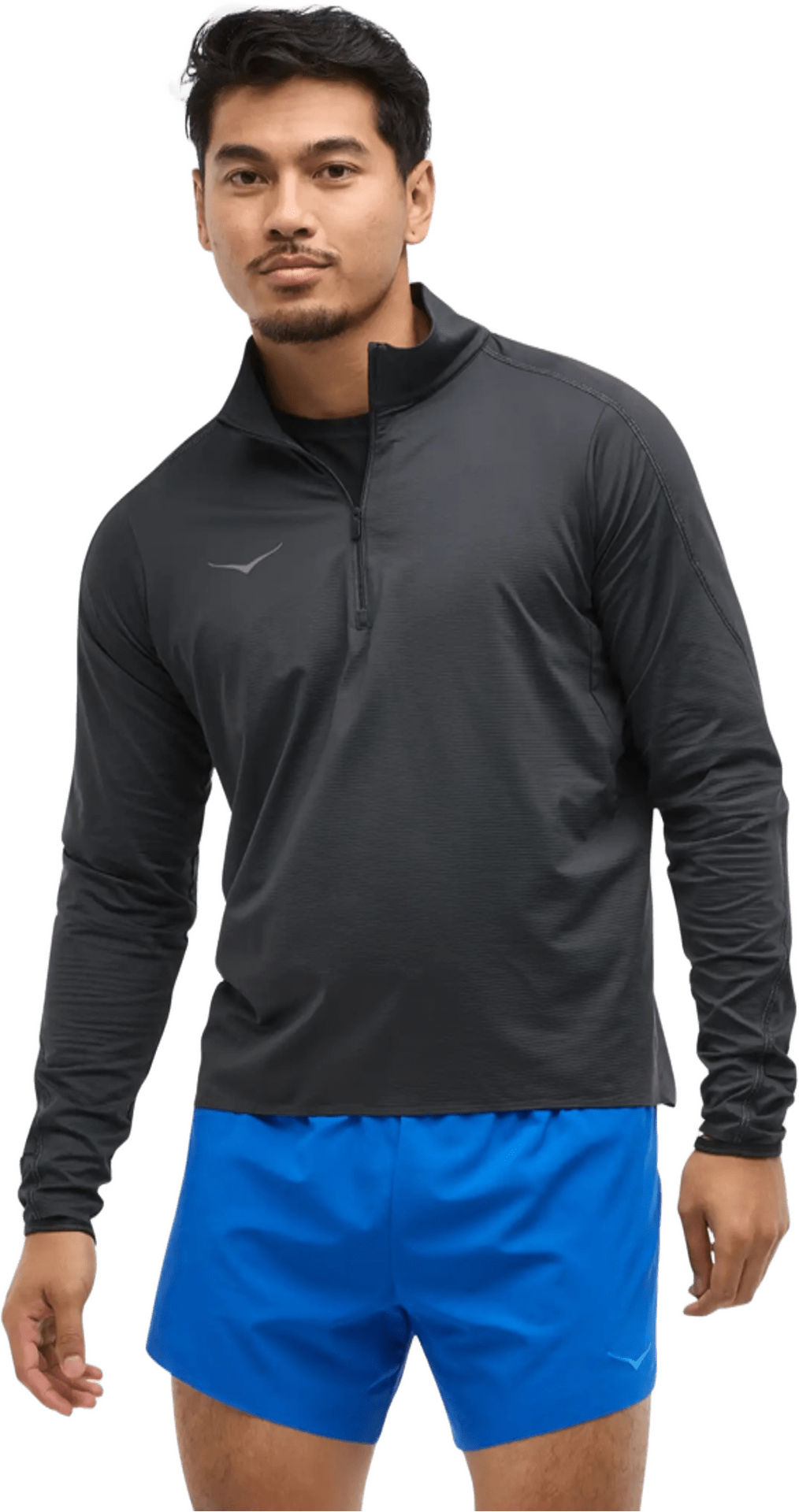 Hoka 1/4 Zip Mens Black