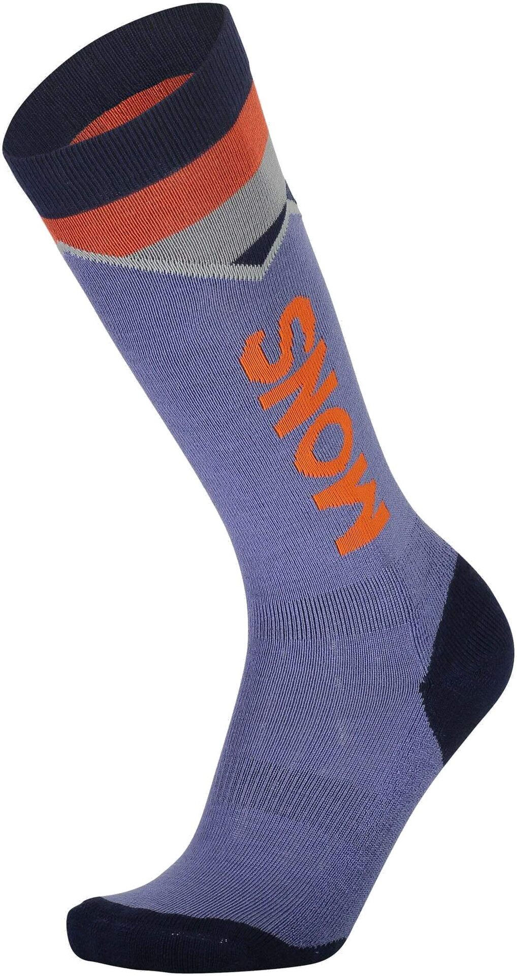 Mons Royale Lift Access Sock Women Blue Velvet