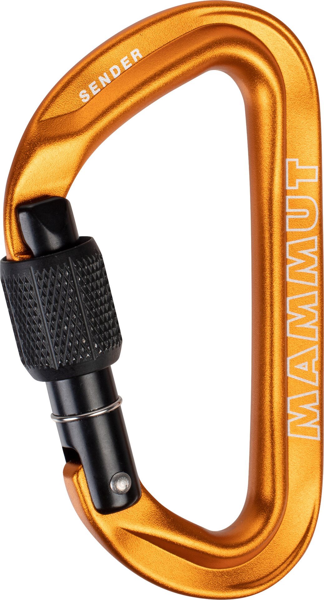 Mammut Sender Screwgate Carabiner Gold