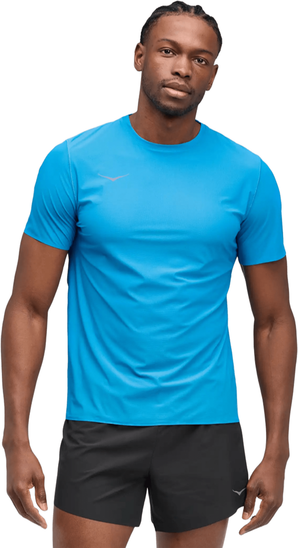 Hoka Airolite Run Short Sleeve Mens Hoka Blue