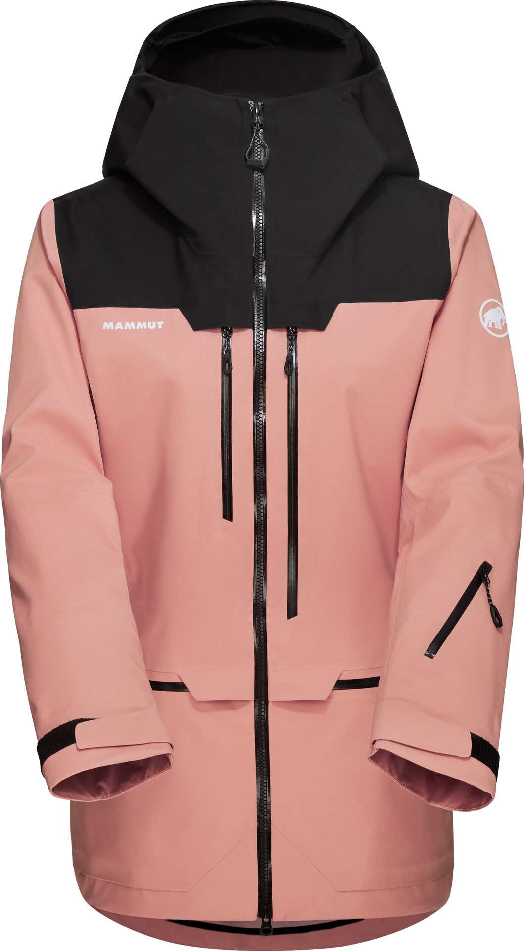 Mammut Haldigrat HS Hooded Jacket Women Quartz Dust - Black