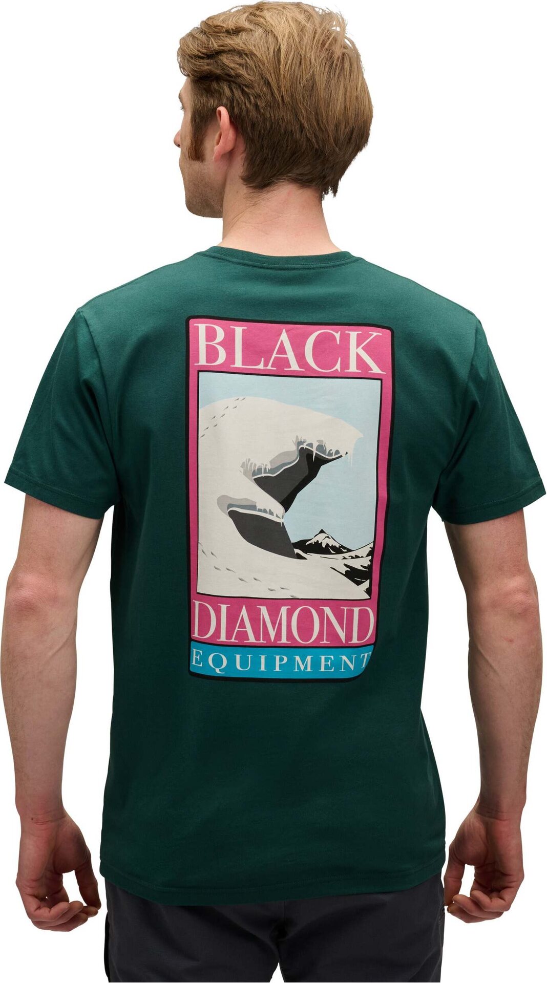 Black Diamond Winter Ridge Short Sleeve Tee Mens Deep Woods
