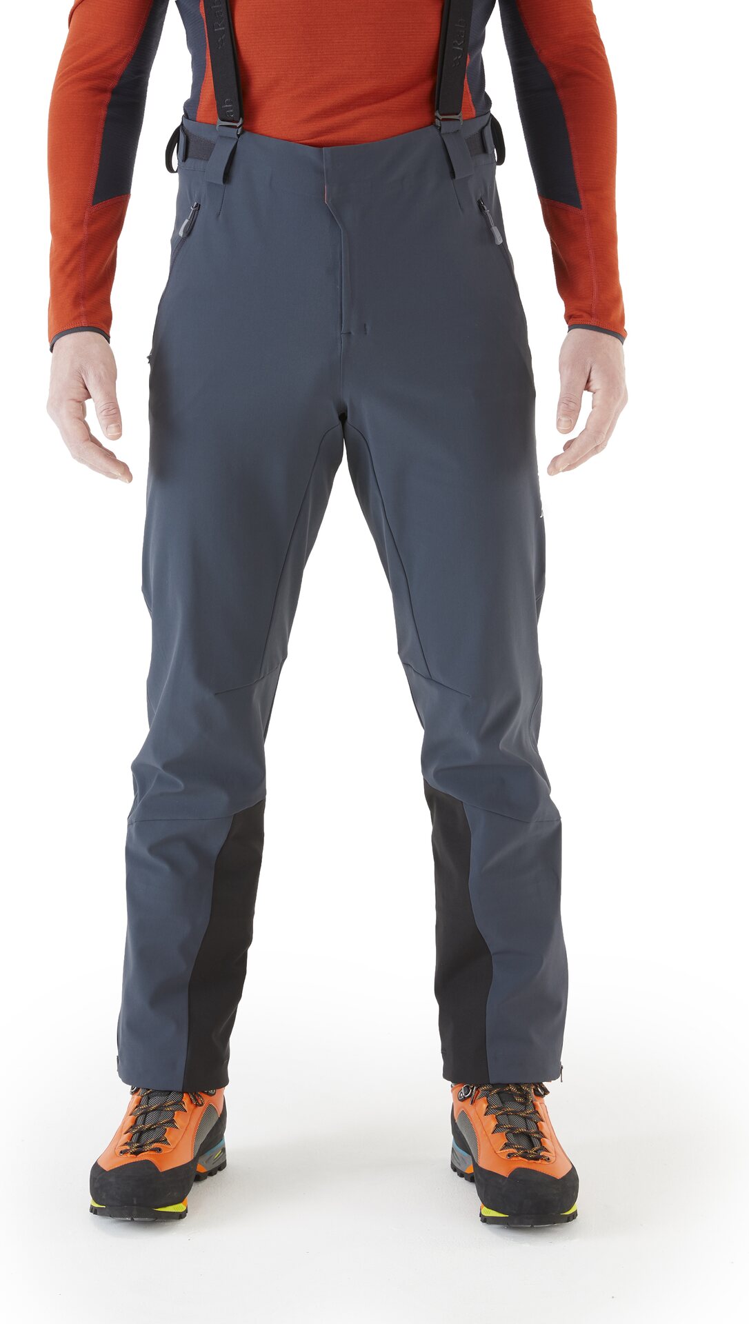 Rab Ascendor Alpine Softshell Pants Mens Ebony