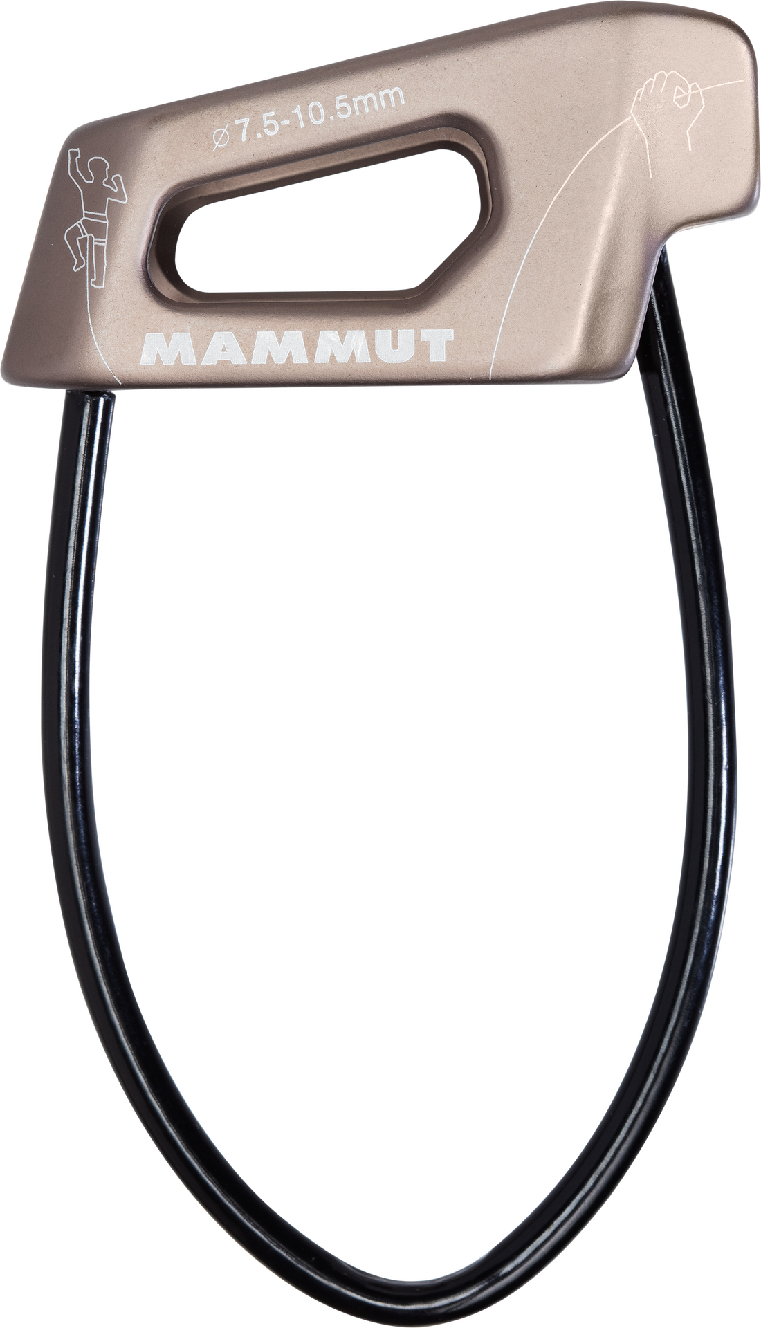 Mammut Crag Light Belay Grey