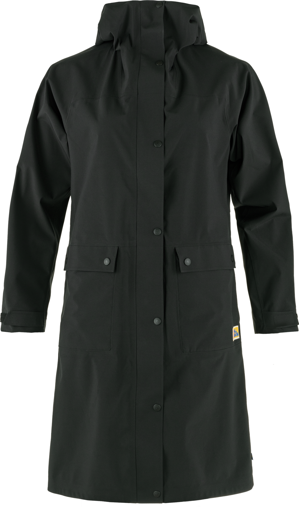 Fjällräven Vardag Rain Parka Womens Black (550)
