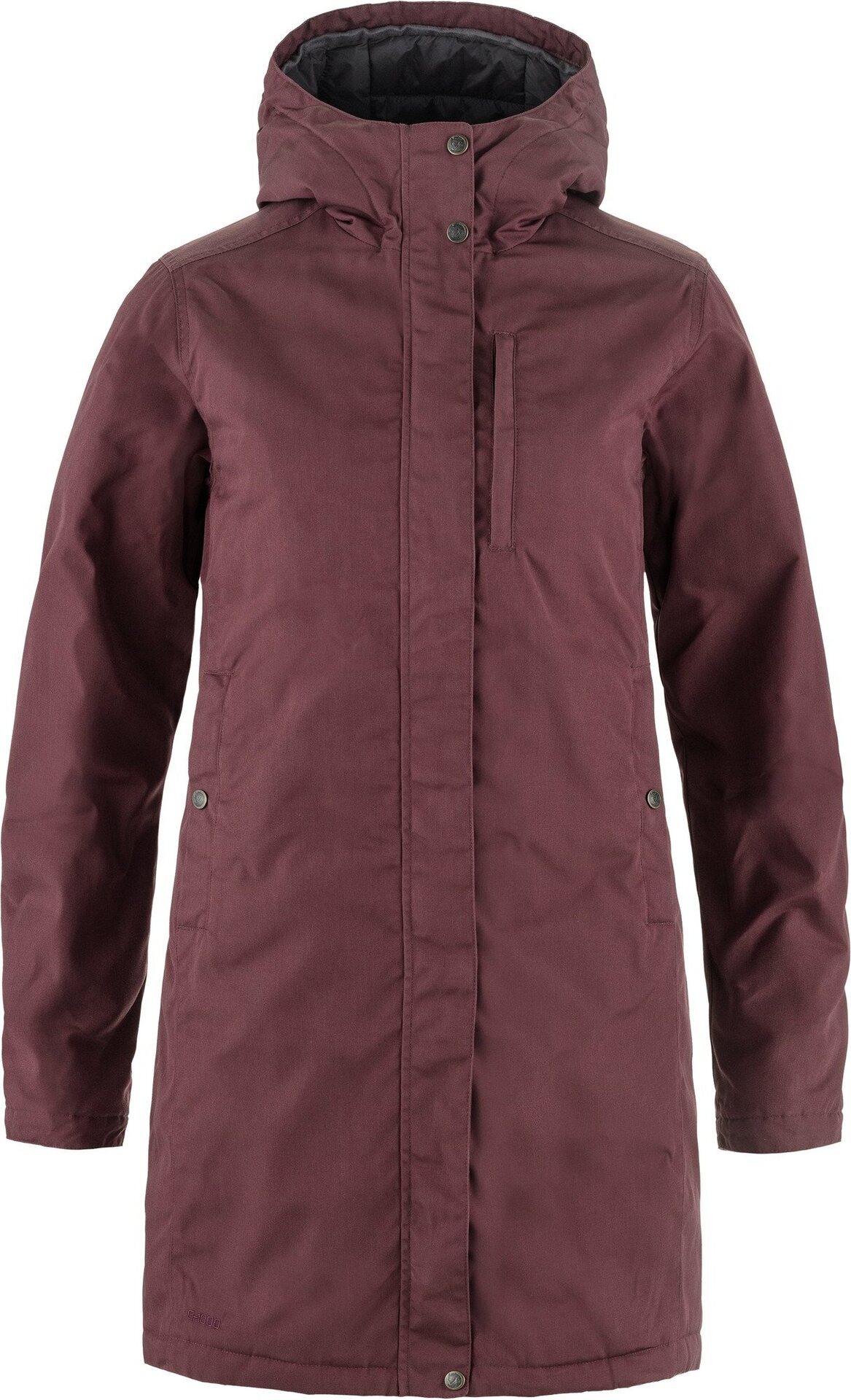 Fjällräven Kiruna Padded Parka Womens Port (357)