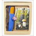 Laatupuukko Mushroon Knive + Mushroom book + bear bell Blue