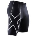 2XU Compression Shorts Men Black / Silver logo