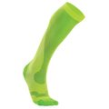 2XU Compression Performance Run Socks, Women Fluro Green / Green