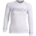 Swix RaceX bodyw LS Juniors Bright White/Cold Grey