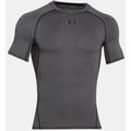 Under Armour Armour HeatGear Short Sleeve Compression Shirt Carbon Heather (090) / Black