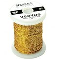 Veevus Mini Flatbraid Shiny Gold
