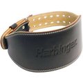 Harbinger 6" Padded Leather Belt Black