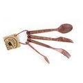 Kupilka Fork, knife, spoon & tea spoon Cranberry