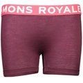 Mons Royale Hannah Hot Pant FOLO Bungundy