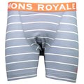 Mons Royale Hold 'em Boxer Box Logo BT Lead Stripe