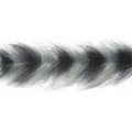 H2O Polar Fiber Streamer Brush 3" Grey / Black
