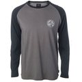 Rip Curl Surfco Raglan Long Sleeve Tee Charcoal Grey