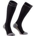 Zero Point Compression Hybrid Sock / Men Black/Grey