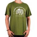 Asenne Explorers Society Tee Forest Green