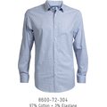 CR7 Men Slim Fit Shirt, vain nettimyynti Light Grey (304)