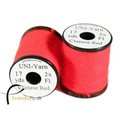 UNI Yarn Chinese Red (fluorescent)