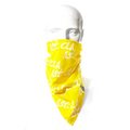 Clast Logo Bandana Giallo