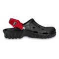 Crocs Off road Black (kenkä) / red (nauha)