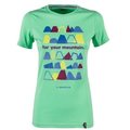 La Sportiva For Your Mountain T-Shirt W Jade Green