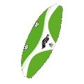 HQ Hydra 350 3.5m² -Hybrid Trainer Kite Green/white