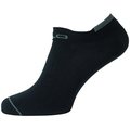 Odlo Training Socks Low Cut Ceramicool Black - Odlo steel Grey
