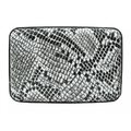 Ögon Designs Aluminium wallet 5A, Fan-shaped Snake