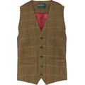 Alan Paine Surrey Men's Tweed Dress Waistcoat - Classic Fit Highland