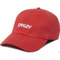Oakley 6 Panel Washed Cotton Hat Red Line