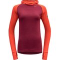 Devold Expedition Woman Hoodie Beetroot