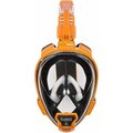 Ocean Reef ARIA Classic Full Face Snorkeling Mask Oranssi mustalla silikonilla