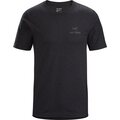 Arc'teryx Emblem SS T-Shirt Mens Black Heather