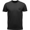 Black Diamond Pocket Label Tee Mens Black