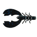 Berkley PowerBait Chigger Craw 8cm Black Blue Fleck