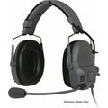 Ops-Core AMP, Communications Headset, Single Downlead Urban Gray