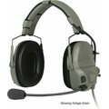 Ops-Core AMP, Communications Headset, Single Downlead, NFMI Enabled Foliage Green