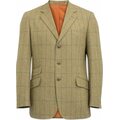Alan Paine Combrook Mens Tweed Blazer - Classic Fit Elm