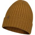 Buff Merino Knitted Hat Norval Mustard