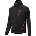 Löffler Hooded Jacket Worldcup Windstopper Light Mens Black / Red (995)