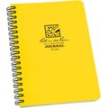 Rite in the Rain Side-Spiral Notebook Journal, 12x18cm (Custom Logo) Yellow